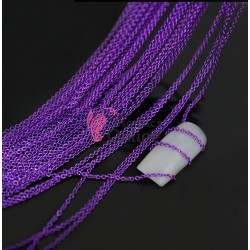 Lantisor Metalic pentru unghii 3D, Mov LM007